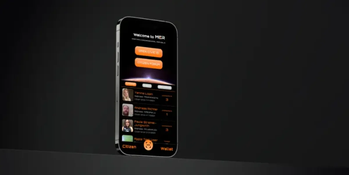 Martian Republic iOS App